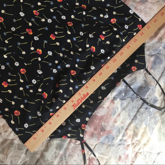 Navy Floral dress - Access - M - Picture 6 of 8